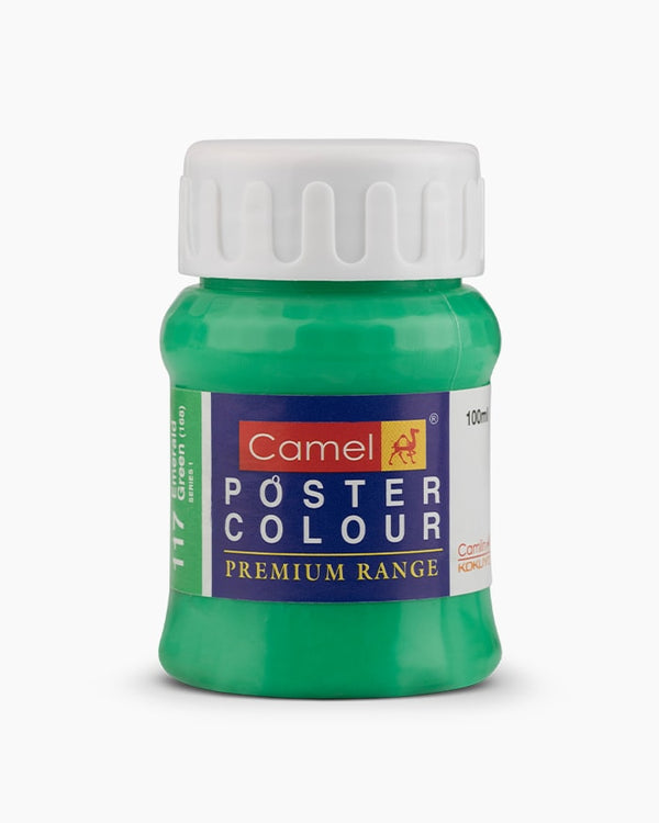 Camel Premium Poster Colour Individual bottle of Emerald Green in 100 ml