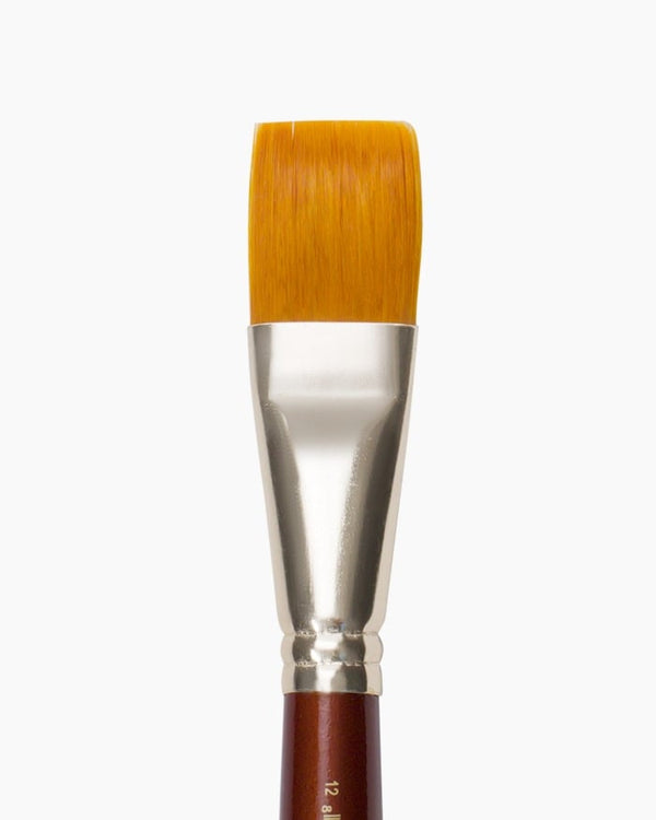 Camlin Synthetic Gold Individual brush No 12, Flat - Series 67