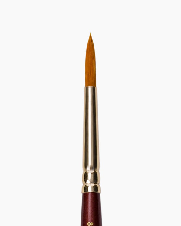 Camlin Synthetic Gold Individual brush No 8, Round - Series 66