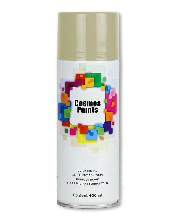 Cosmos Paints - Spray Paint in 321 Light Yellow Grey 400ml