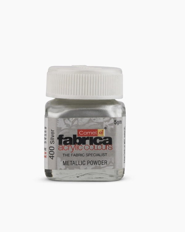 Camel Fabrica Metallic Powders Individual bottle of Silver in 5 g Pack of 2