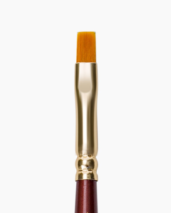 Camlin Synthetic Gold Individual brush No 1, Flat - Series 67