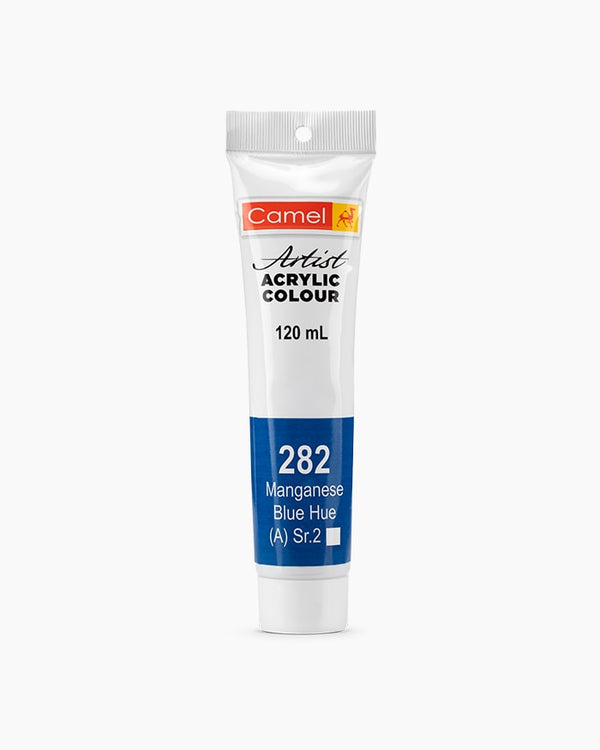 Camel Artist Acrylic Colour Individual tube of Manganese Blue Hue in 120 ml