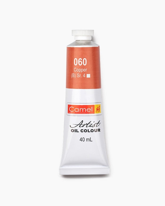 Camel Artist Oil Colour Individual tube of Copper in 40 ml
