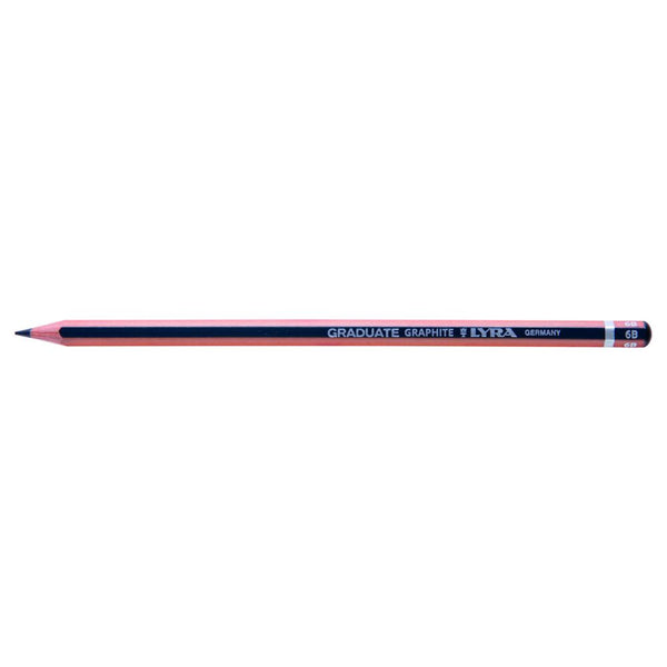 Lyra Graduate 6B Graphite Pencil (Pack of 12)