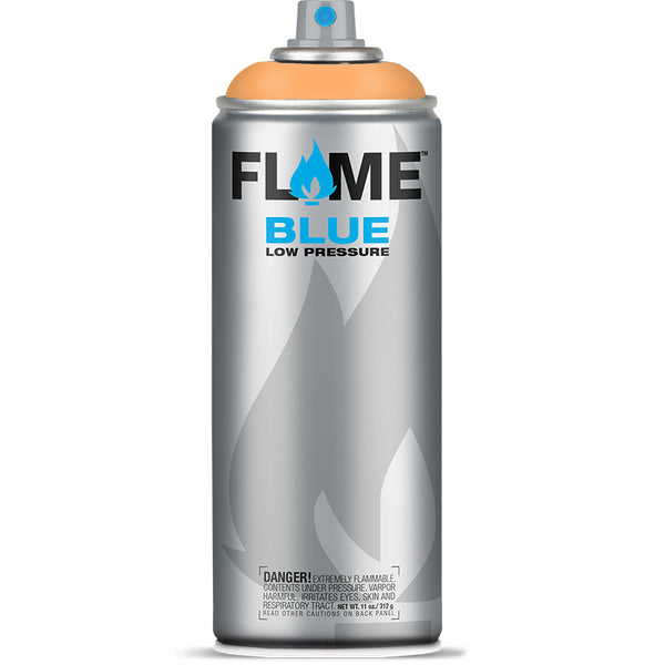 Flame Blue Low Pressure Acrylic Peach Colour Graffiti Spray Paint - FB 200 (400ml)