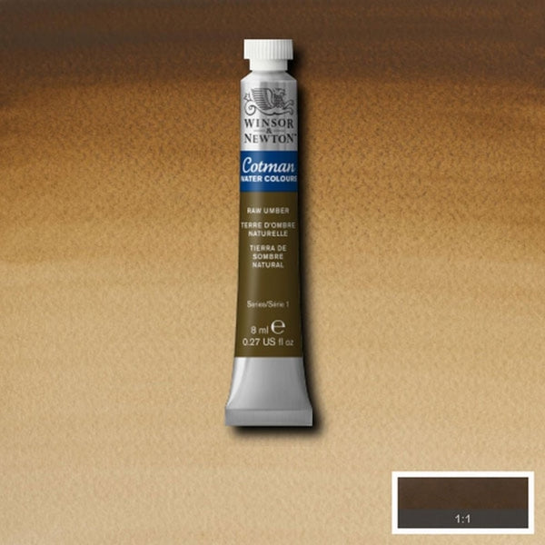 Winsor & Newton Cotman Water Colour 8ML RAW UMBER