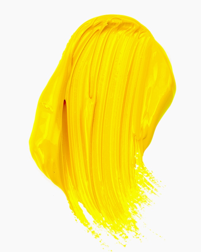 Camel Artist Heavy Body Acrylic Colours Individual tube of Hansa Yellow Light in 40 ml