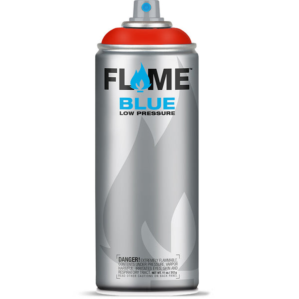 Flame Blue Low Pressure Acrylic Red Orange Colour Graffiti Spray Paint - FB 214 (400ml)