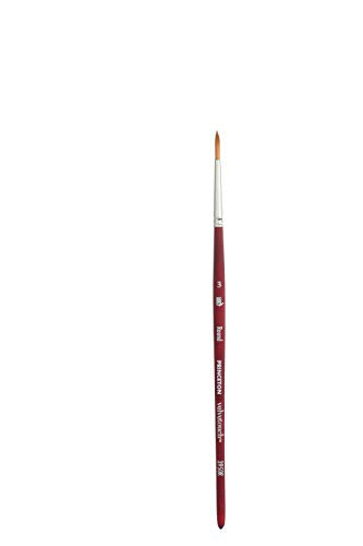 Princeton Velvetouch Short Handle Round Paintbrush (No 3)
