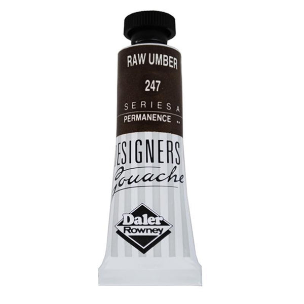 Daler Rowney Designers Gouache 15ml Raw Umber (Pack of 1)