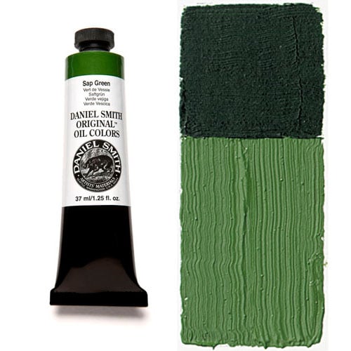 Daniel Smith Water Soluble Oils Color 37ml Paint Tube, Sap Green