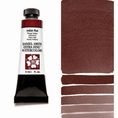 DANIEL SMITH Extra Fine Watercolor 5ml Paint Tube, Indian red