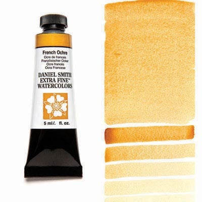 Daniel Smith Extra Fine Watercolors Tube, 5ml, (French Ochre)