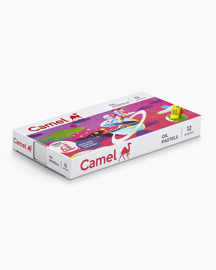 Camel Student Oil Pastels: Assorted Carton Set of 12 Shades