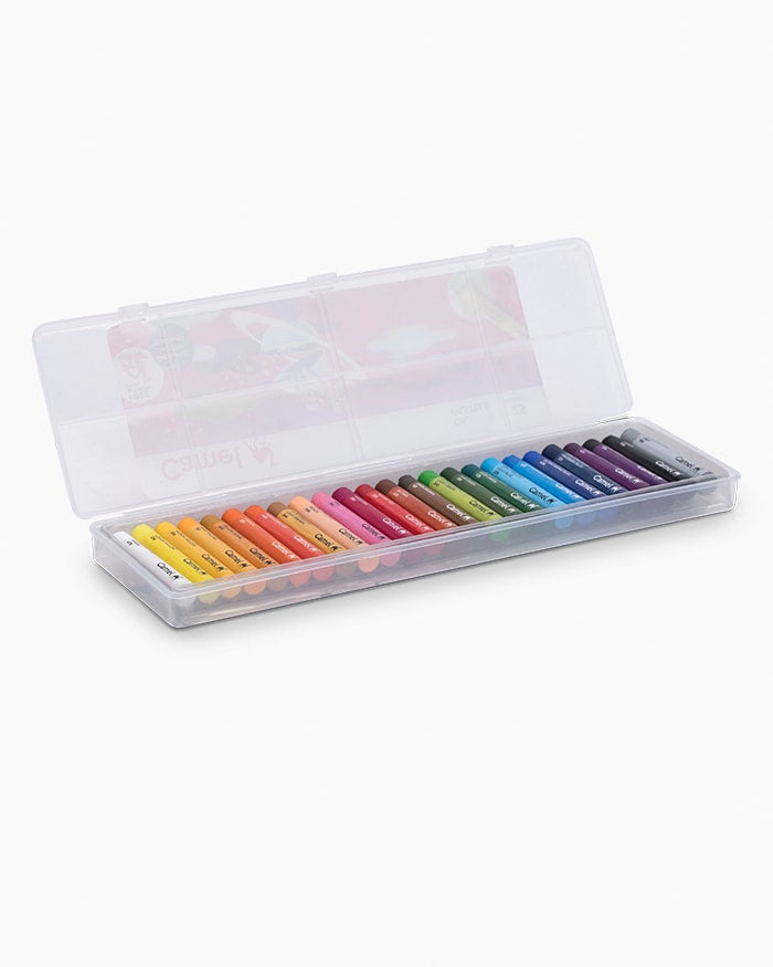 Camel Student Oil Pastels: Assorted Plastic Pack of 25 Shades