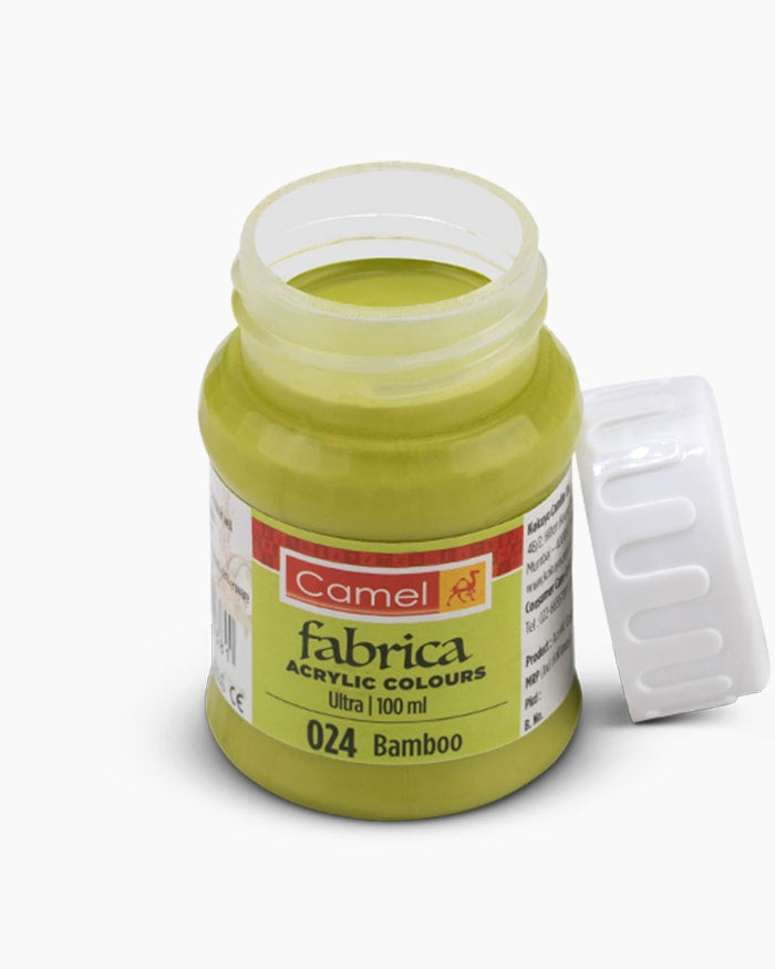 Camel Fabrica Acrylic Colours Individual bottle of Bamboo in 100 ml, Ultra range