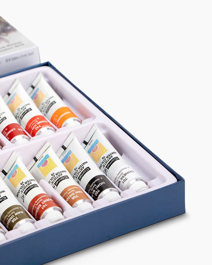 Camel Artist Water Colours- Assorted Pack of Tubes, 18 Shades in 9ml