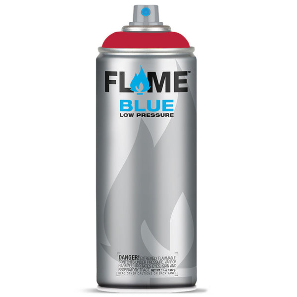 Flame Blue Low Pressure Acrylic Crazy Cherry Colour Graffiti Spray Paint - FB 311 (400ml)
