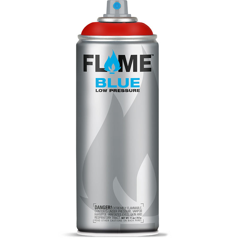 Flame Blue Low Pressure Acrylic Fire Red Colour Graffiti Spray Paint - FB 312 (400ml)