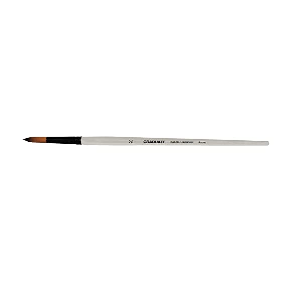 Daler-Rowney Graduate Long Handle Round Paint Brush (No 20) Pack of 1