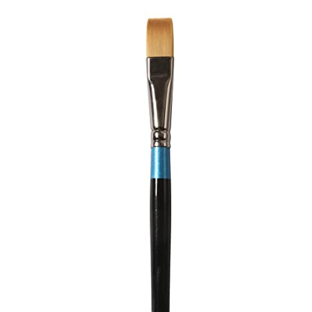 Daler-Rowney Aquafine Short Handle Short Flat Watercolour Brush (1/2in, AF55) Pack of 1