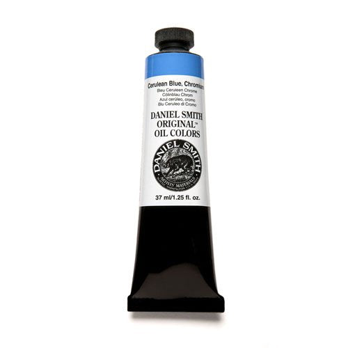 Daniel Smith Water Soluble Oils Color 37ml Paint Tube, Cerulean Blue,Chromium