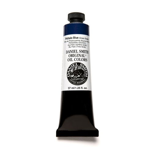 Daniel Smith Water Soluble Oils Color 37ml Paint Tube, Phthalo Green (Blue Shade)