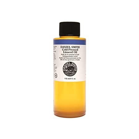 Daniel Smith Water Soluble Mediums Cold Pressed Linseed Oil 4 oz