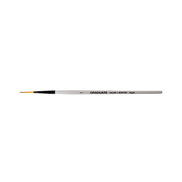 Daler-Rowney Graduate Short Handle Rigger Paint Brush (No 1) Pack of 1