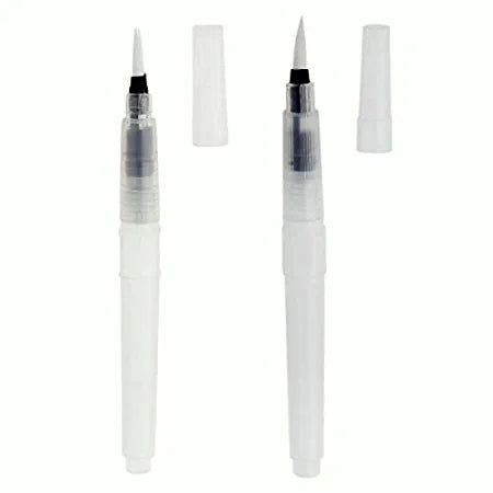 Asint Water Brush Pen (Set Of 2 ) Pc (Fine & Broad)