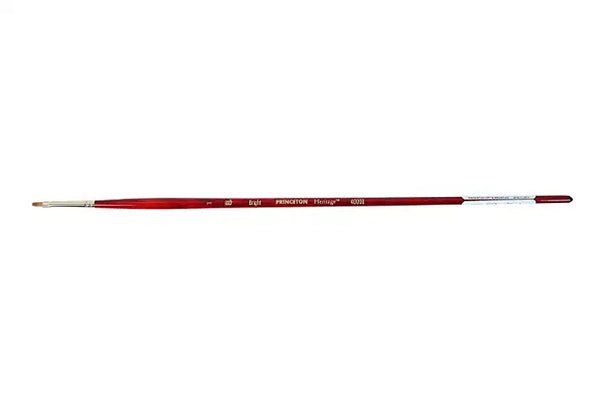 Princeton Heritage Long Handle Bright Paint Brush (Size-1)