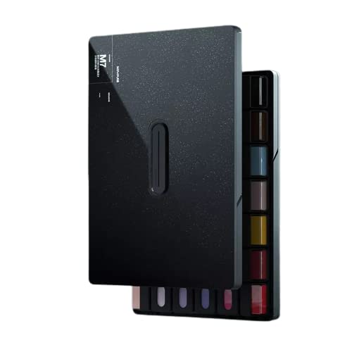 Miya M7 Gouache Paint Set, 43 Colors x 85ml - Black Case