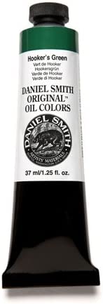 Daniel Smith Extra Fine Oil Colors Tube, 37ml, (Hooker’s Green)