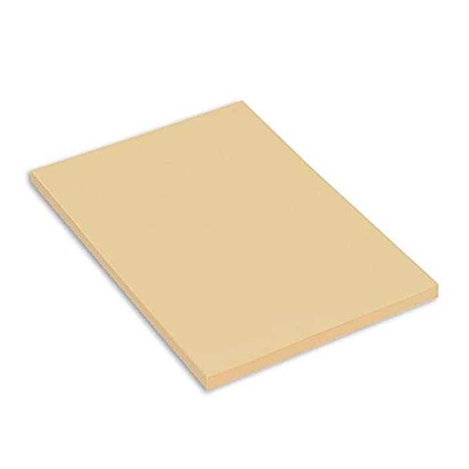 Canson Mi-Teintes A4 21x29.7cm; Coloured Drawing Paper, Pale Yellow, Honeycombed Grain 160 GSM (Pack of 10 Sheets)