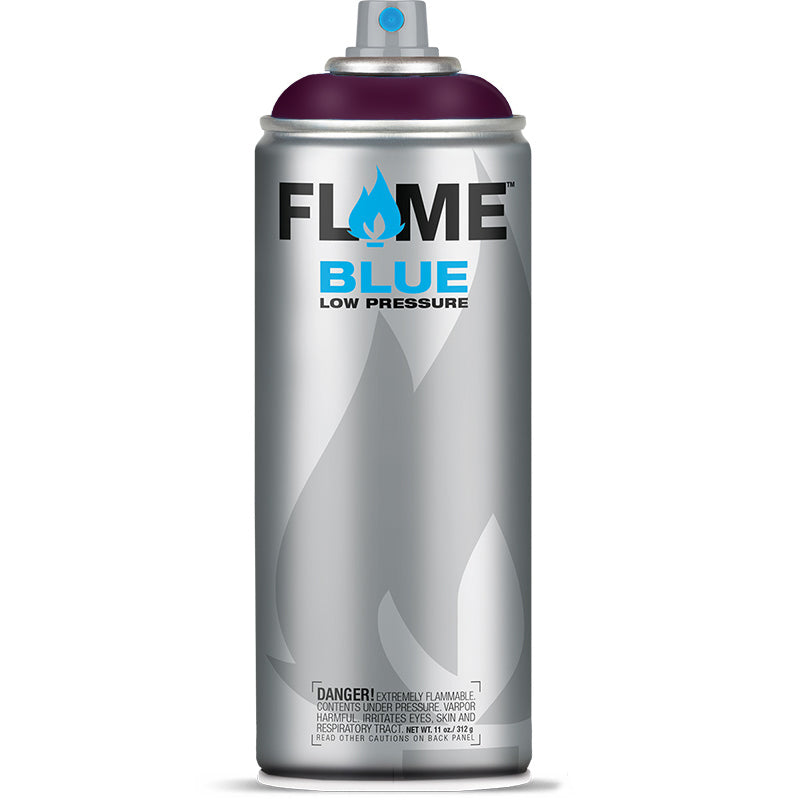 Flame Blue Low Pressure Acrylic Burgundy Colour Graffiti Spray Paint - FB 320 (400ml)