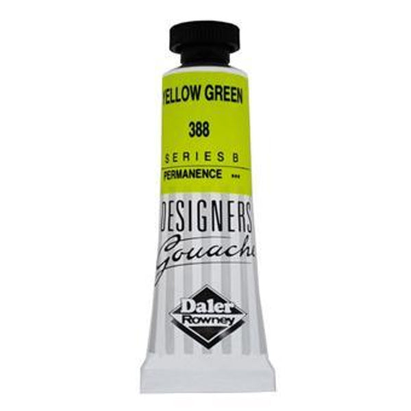 Daler Rowney Designers Gouache 15ml Yellow Green (Pack of 1)