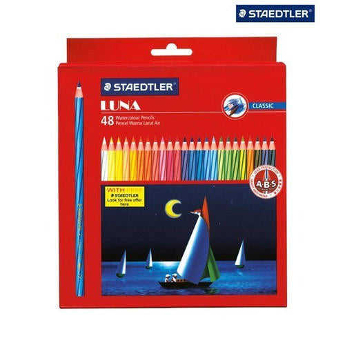 Staedtler Luna Water Colour Pencil Pack of 48