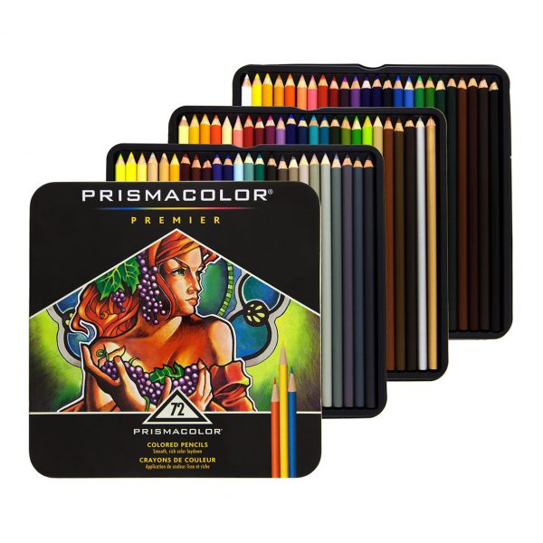 Prismacolor Premier Soft Core Colored Pencil, Set of 72 Assorted Colors
