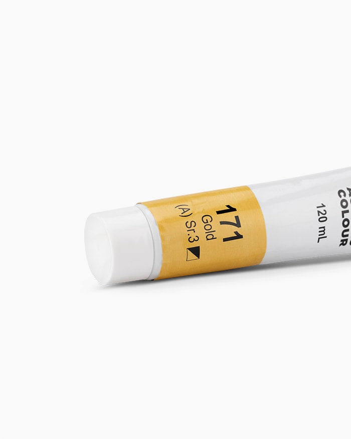 Camel Artist Acrylic Colour Individual tube of Gold in 120 ml