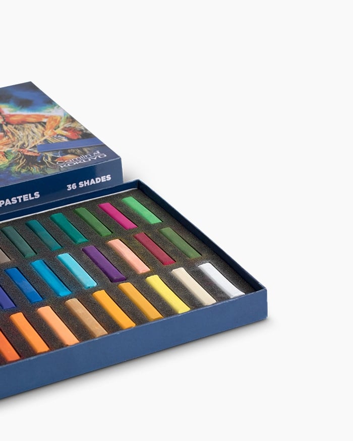 Camel Artist Soft Pastels- Assorted Pack of 36 Shades