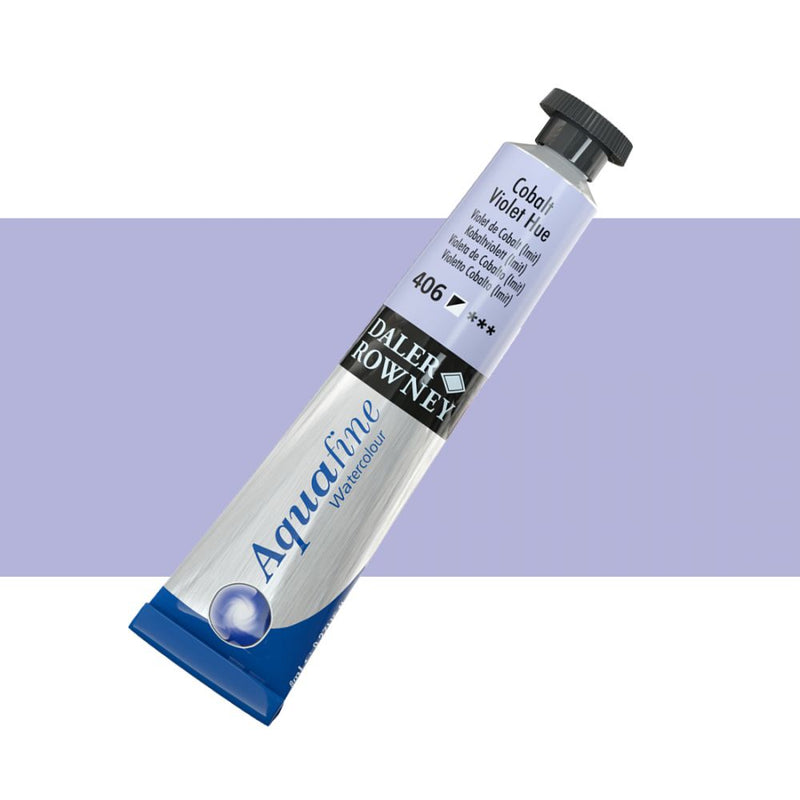 Daler-Rowney Aquafine Watercolour Metal tube (8ml, Cobalt Violet Hue-406), Pack of 1