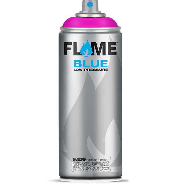 Flame Blue Low Pressure Acrylic Telemagenta Colour Graffiti Spray Paint - FB 402 (400ml)