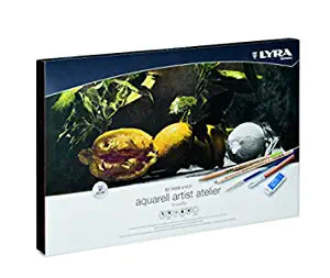 LYRA GERMANY Rembrandt Aquarell Professional Watercolour Art Pencil Set with Wooden Prestige Package