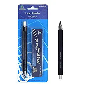 Marles 5.6mm Pencil Set 6 Pcs 4B Pencil Lead for Mechanical Pencil Sketch Drawing Pencil