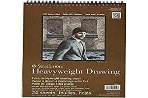 STRATHMORE 400 SERIES DRAWING PADS MEDIUM SURFACE 24 sheets 163GSM A4 (21 X 29.7 CM)