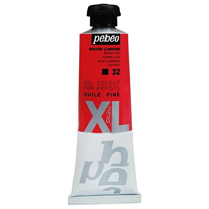 Pebeo XL Studio Oil Color - Bright Red, 37 ml