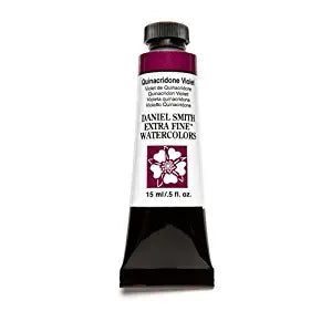 Daniel Smith Extra Fine Watercolor Colors Tube, 15ml, (Quinacridone Purple)