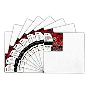 Picasso Artist Canvas Board (4" x 4" ( Pack of 8 ))