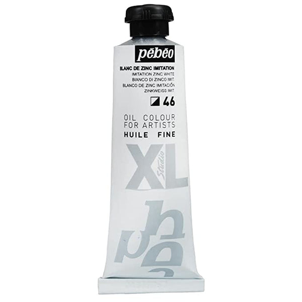 Pebeo XL Studio Oil Color - Zinc White Imitation, 37 ml tube
